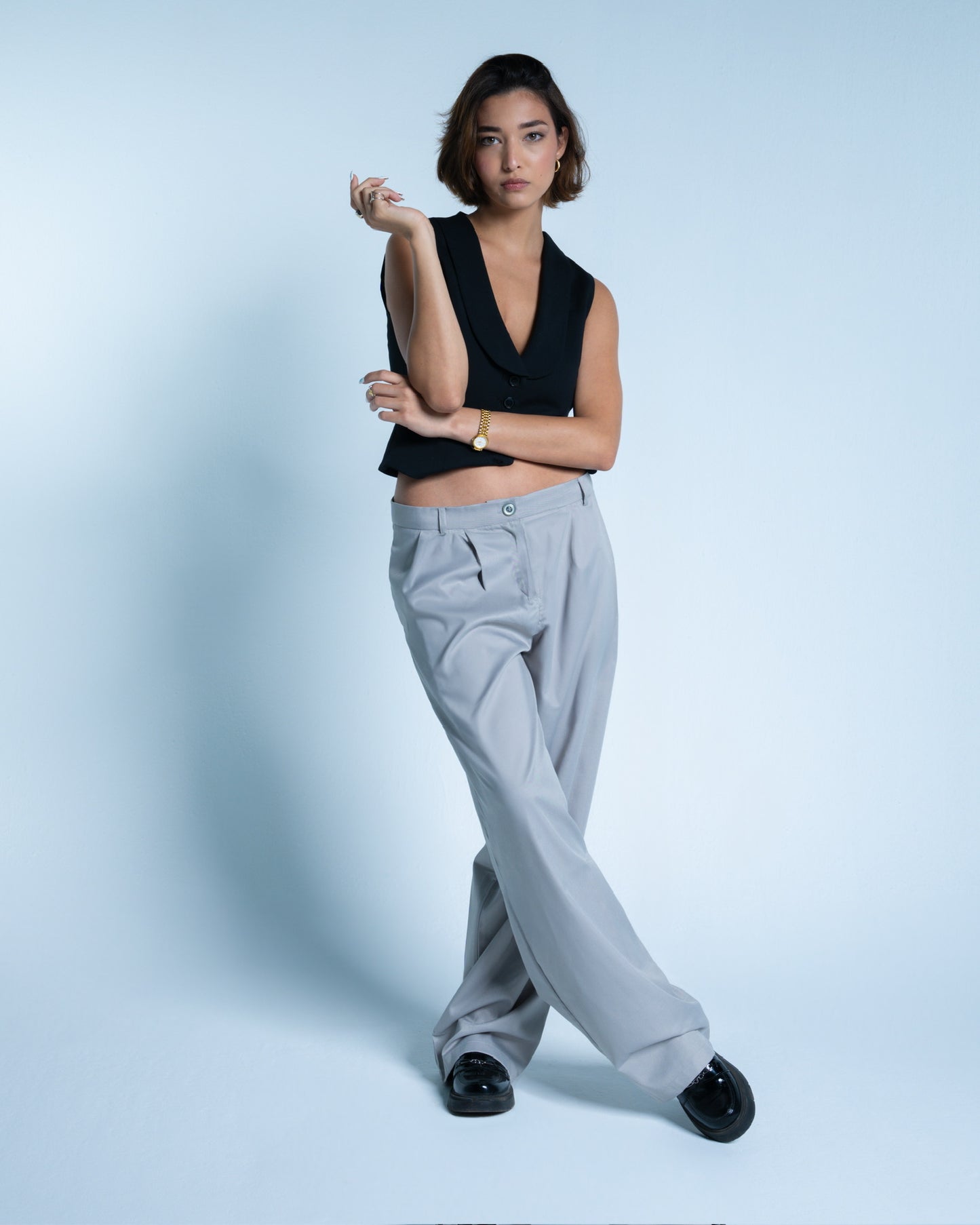 GREY Pants